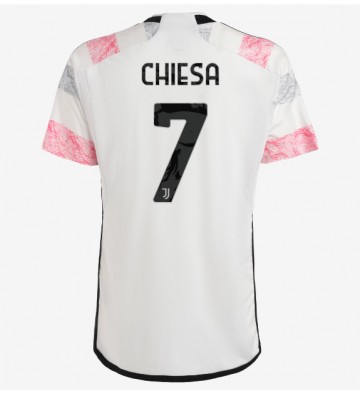 Maillot de foot Juventus Federico Chiesa #7 Extérieur 2023-24 Manches Courte